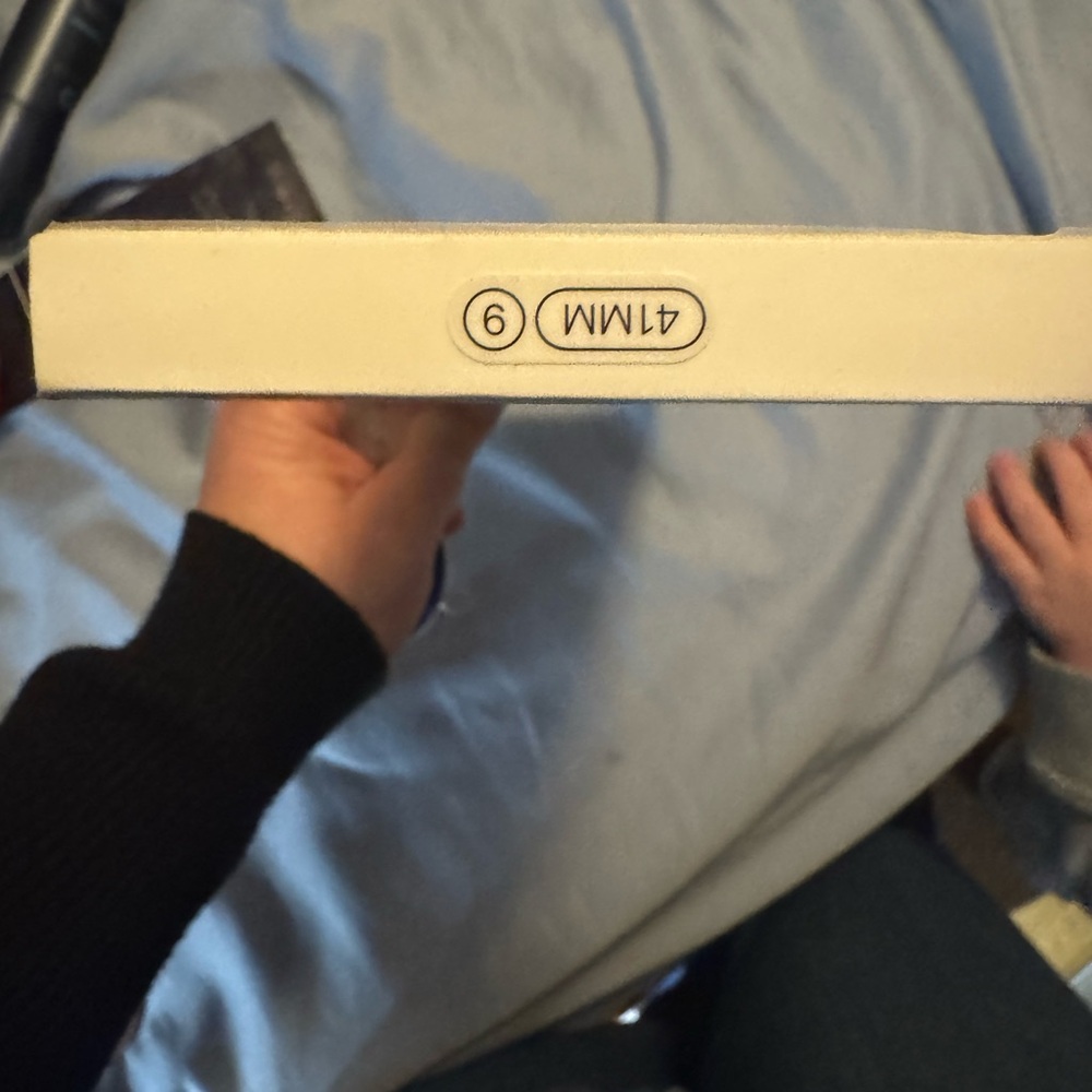 White 41MM Watch Box